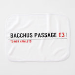 Bacchus Passage  Burp Cloth