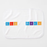 Mrs. Takah  Burp Cloth