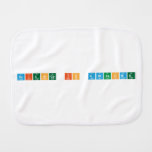 Science is awesome  Burp Cloth