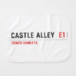 Castle Alley   Burp Cloth
