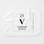 V  Burp Cloth
