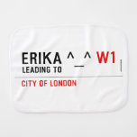 Erika ^_^  Burp Cloth