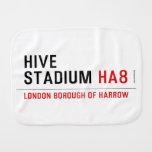hive stadium  Burp Cloth