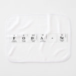 foda-se  Burp Cloth