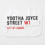 YOOTHA JOYCE Street  Burp Cloth