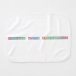 Cinaiya Ariel Huddleston  Burp Cloth