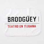 BRODGÜEY  Burp Cloth