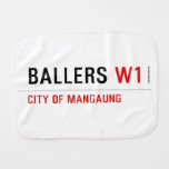 Ballers  Burp Cloth