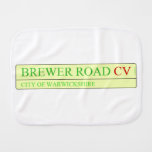 brewer road  Burp Cloth