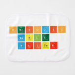 Periodic
 Table
 Writer  Burp Cloth
