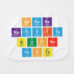 serena
 nativita
 buone
 feste  Burp Cloth