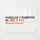 PaÑuelos y Banderas DE  Burp Cloth