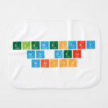 Elementary
 my dear
 Watson  Burp Cloth