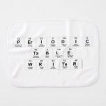 Periodic
 Table
 Writer  Burp Cloth