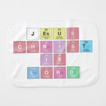 Jesus
 Christ
 Is
 Lord  Burp Cloth