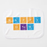 Happy
 Onam  Burp Cloth