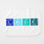leslie  Burp Cloth