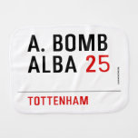 A. BOMB ALBA  Burp Cloth