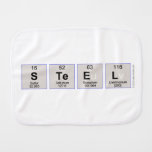 STEEL  Burp Cloth
