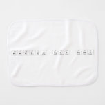 Daxton Cole casey  Burp Cloth