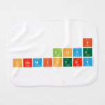 I
 love
 chemistry  Burp Cloth