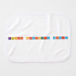 Kashif Chemistry Wizard  Burp Cloth