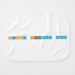 Happy Birthday Dad  Burp Cloth