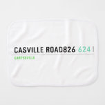 casville road826  Burp Cloth