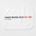 PRINCES MARINA DRIVE  Burp Cloth