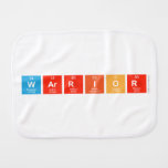 WARRIOR  Burp Cloth