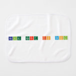 being smart is cool  Burp Cloth