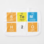 STEM
 H2O  Burp Cloth
