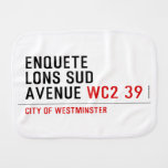 enquete  lons sud  avenue  Burp Cloth