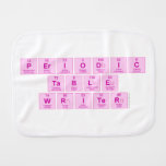 Periodic
 Table
 Writer  Burp Cloth