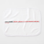 ilove jessamae  Burp Cloth
