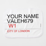 Your Name Valeh679    Burp Cloth