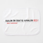 Ruilen en gratis afhalen  Burp Cloth