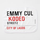 EMMY CUL   Burp Cloth