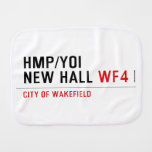 HMP/YOI  NEW HALL  Burp Cloth