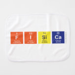 fisica  Burp Cloth