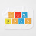 Chem
 Boys  Burp Cloth