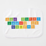 Pink Fluffy
 Unicorns ON
 Rainbows  Burp Cloth