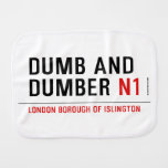 DUMB AND DUMBER  Burp Cloth