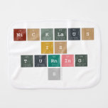 Nicklaus is turning 8  Burp Cloth