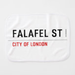 Falafel ST  Burp Cloth