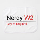 Nerdy  Burp Cloth