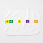 Team B K S   Burp Cloth