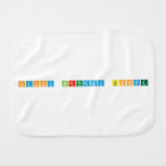 Happy Birthday Bonnie  Burp Cloth