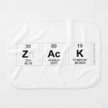 zack  Burp Cloth