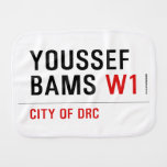 Youssef Bams  Burp Cloth